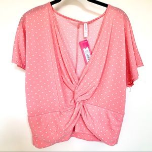 Polka dot top